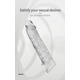 Подовжуюча насадка на пеніс Pretty Love Silas з подовжувачами (3 шт), прозора, 26 х 5,1 см