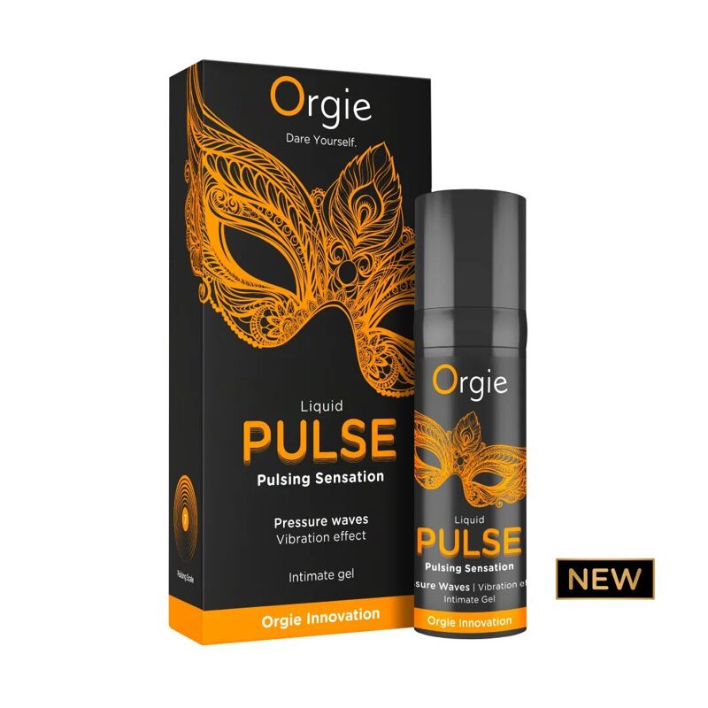 Смоктайзер для клитора Orgie Liquid Pulse 15 мл, вкус Ice Caramel, гель с эффектом посасывания Смоктайзер для клитора Orgie Liquid Pulse 15 мл, вкус Ice Caramel, гель с эффектом посасывания