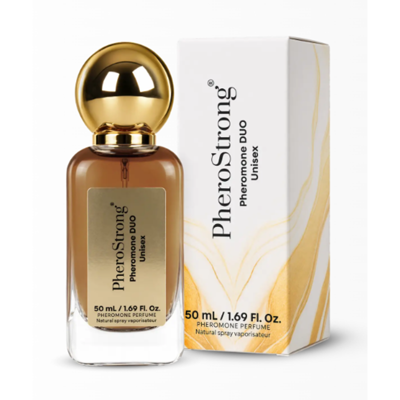 Парфюм унисекс с феромонами PheroStrong Pheromone Duo с нотами уда, ванили и бергамота, 50 мл