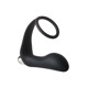 Анальная пробка с эррекционным кольцом FANTASSTIC VIBRATING ANAL PLUG WITH COCKRING BLACK