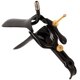 Вагинально-анальное зеркало Fetish Collection Speculum из нержавеющей стали, чёрно-золотое, 15 см Вагинально-анальное зеркало Fetish Collection Speculum из нержавеющей стали, чёрно-золотое, 15 см