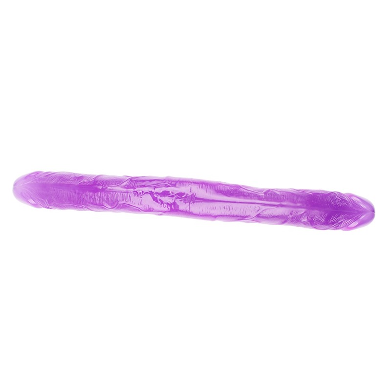 Фаллоимитатор двухсторонний фиолетовый Chisa Hi-Rubber 46 см *4,7 см Фаллоимитатор двухсторонний фиолетовый Chisa Hi-Rubber 46 см *4,7 см