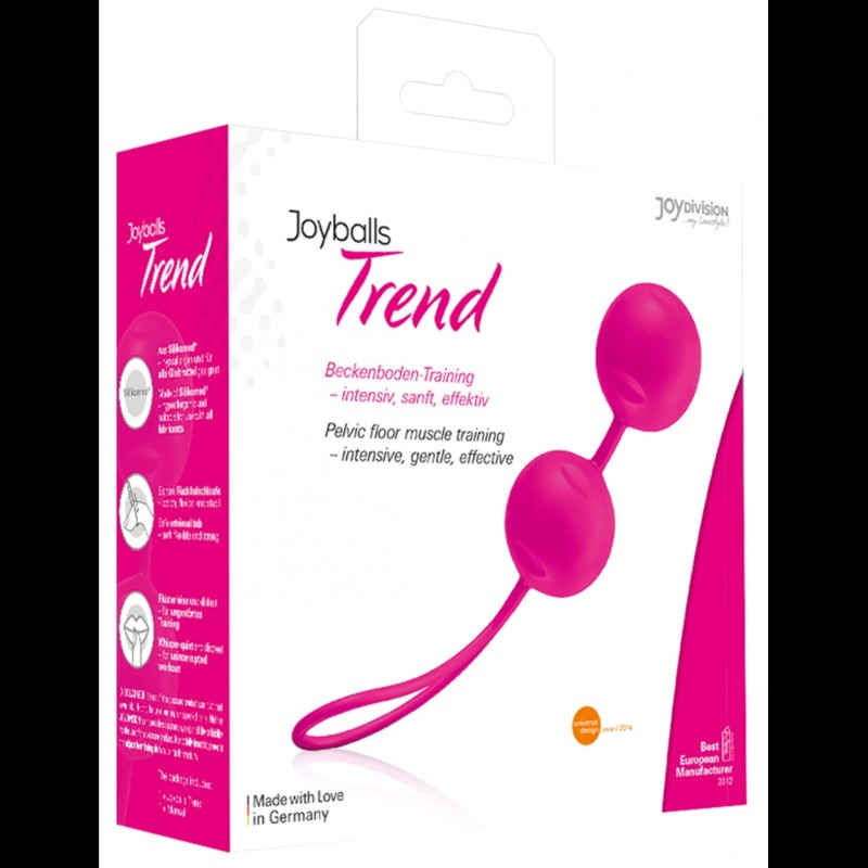 Вагинальные шарики JOY Division Joyballs Trend, magenta Вагинальные шарики JOY Division Joyballs Trend, magenta
