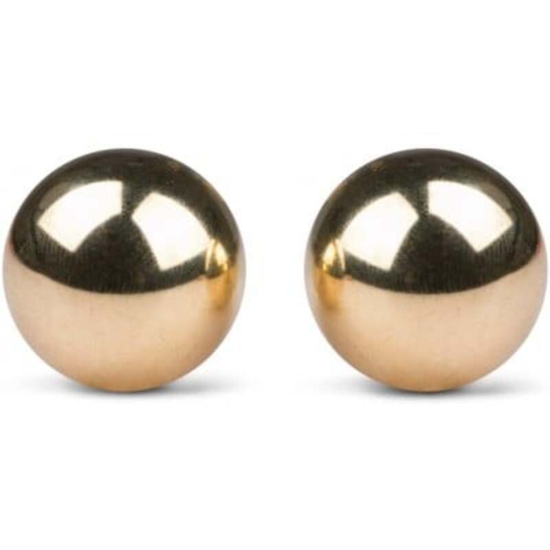 Вагинальные шарики Gold ben wa balls, 22 мм Вагинальные шарики Gold ben wa balls, 22 мм