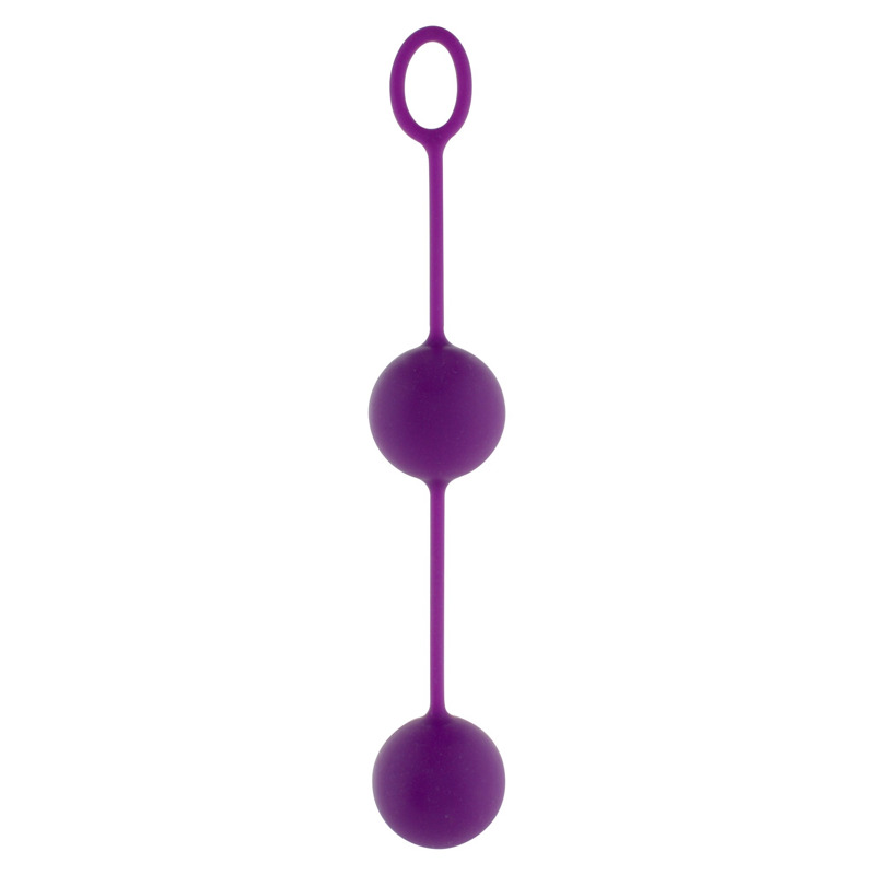 Вагинальные шарики Rock & Roll Balls фиолетовые ToyJoy