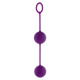 Вагинальные шарики Rock & Roll Balls фиолетовые ToyJoy