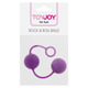 Вагинальные шарики Rock & Roll Balls фиолетовые ToyJoy