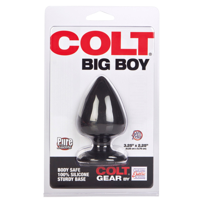 Анальная пробка California Exotic Colt Big Boy, черный, L Анальная пробка California Exotic Colt Big Boy, черный, L