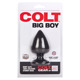 Анальная пробка California Exotic Colt Big Boy, черный, L Анальная пробка California Exotic Colt Big Boy, черный, L