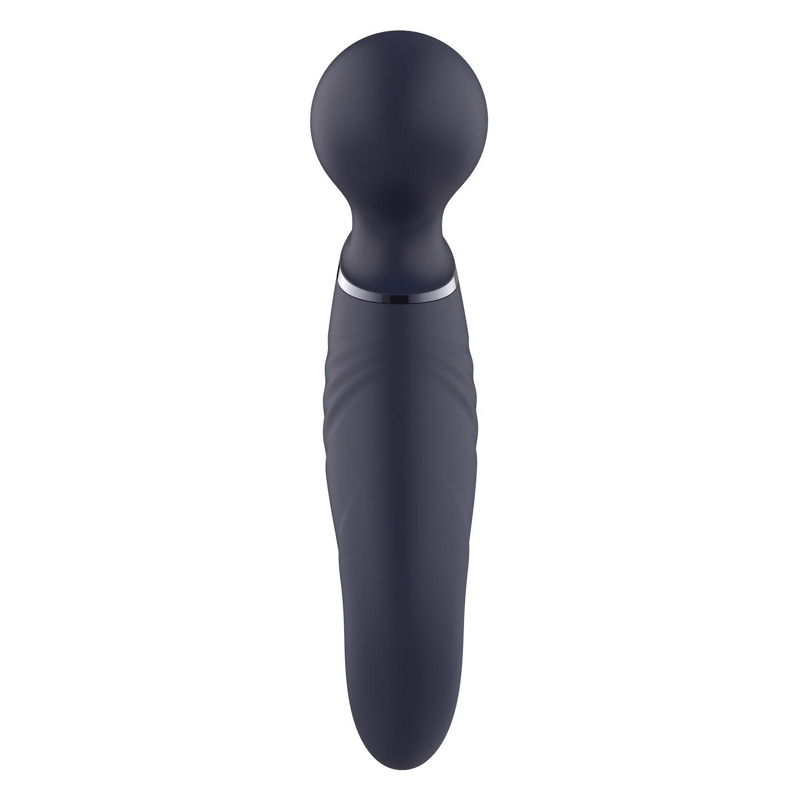 Вибратор микрофон изогнутый двойной стимуляции Dream Toys Glam Dual Wand Vibe, фиолетовый Вибратор микрофон изогнутый двойной стимуляции Dream Toys Glam Dual Wand Vibe, фиолетовый