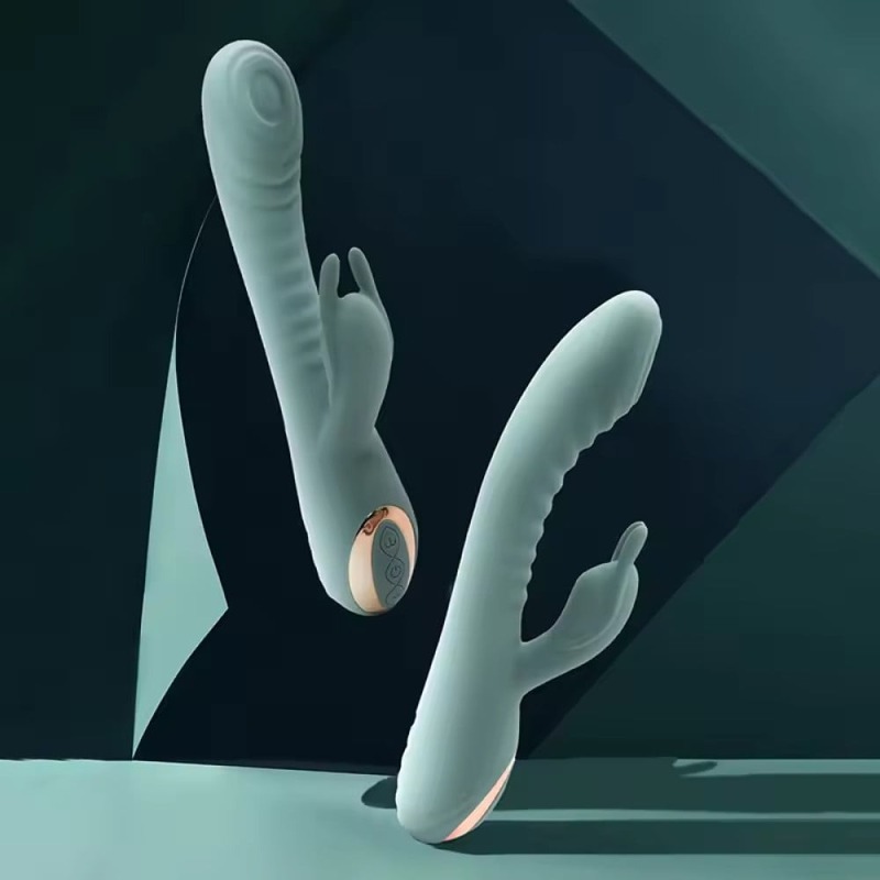 Вибратор-кролик рельефный Sweet Em Velvet Lure 10 режимов вибрации и 5 режимов колебаний Вибратор-кролик рельефный Sweet Em Velvet Lure 10 режимов вибрации и 5 режимов колебаний