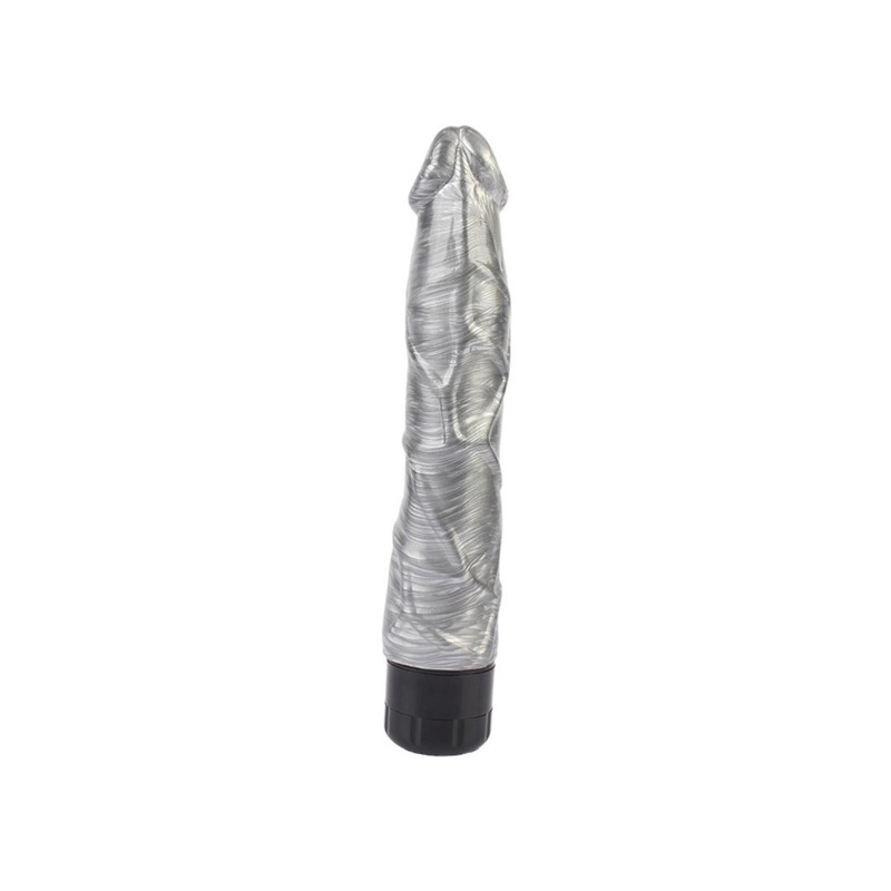 Вибратор классический с ярко выраженной головкой Chisa Dark Muscle Pleasure Ranger, серебристый Вибратор классический с ярко выраженной головкой Chisa Dark Muscle Pleasure Ranger, серебристый