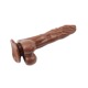 Вибратор реалистик с пультом управления Chisa Ballsy Super Cock "JAMES DEEN 8.5" коричневый Вибратор реалистик с пультом управления Chisa Ballsy Super Cock "JAMES DEEN 8.5" коричневый