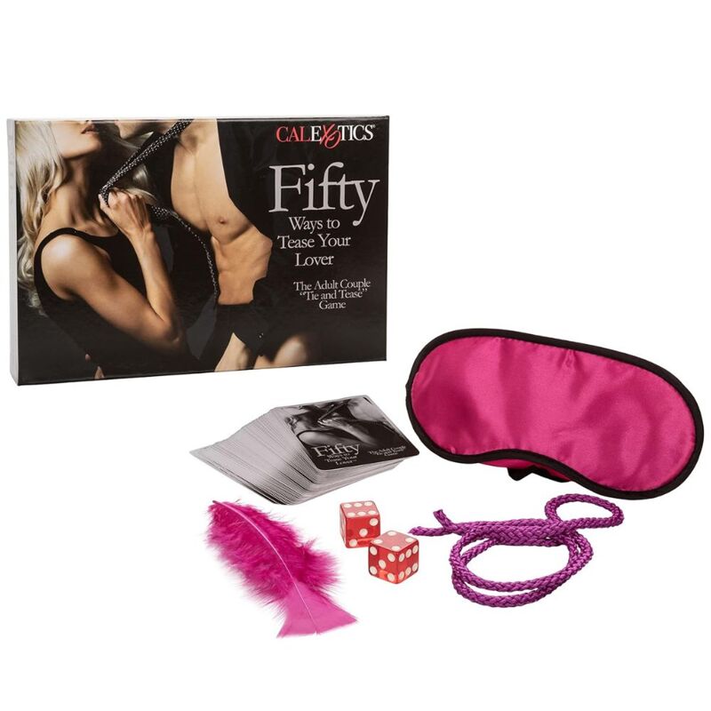 Игра для пар, набор CalExotics Fifty Ways To Tease Your Love, 6 предметов