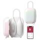 Виброяйцо и вакуумный стимулятор для клитора 2 в1 BeYourLover Magic Suitcase в зарядном кейсе, белый