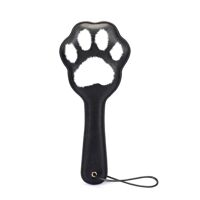 Паддл в виде кошачьей лапки Liebe Seele Round Paddle Black/White