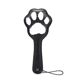 Паддл в виде кошачьей лапки Liebe Seele Round Paddle Black/White