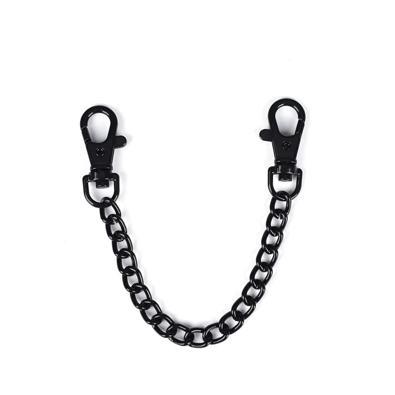 Наручники Liebe Seele Flower Rhythm - Black and Red Leather Flowers Hand Cuffs