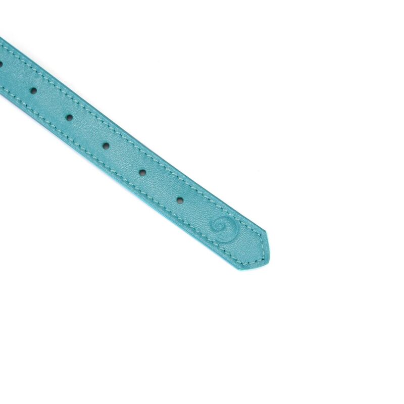 Маска на глаза Liebe Seele Blue Lamb Leather Blindfold with Velvet Lining