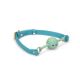 Кляп Liebe Seele Blue Lamb Leather Ball Gag with Velvet Lining