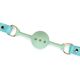 Кляп Liebe Seele Blue Lamb Leather Ball Gag with Velvet Lining Кляп Liebe Seele Blue Lamb Leather Ball Gag with Velvet Lining