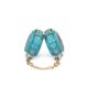 Наручники Liebe Seele Blue Lamb leather Wrist Cuffs with Velvet Lining Наручники Liebe Seele Blue Lamb leather Wrist Cuffs with Velvet Lining