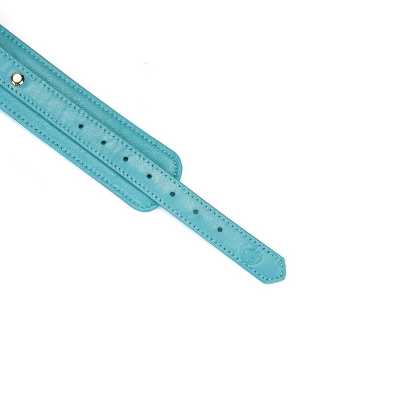 Наручники Liebe Seele Blue Lamb leather Wrist Cuffs with Velvet Lining Наручники Liebe Seele Blue Lamb leather Wrist Cuffs with Velvet Lining