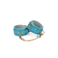 Поножи Liebe Seele Blue Lamb Leather Ankle Cuffs with Velvet Lining Поножи Liebe Seele Blue Lamb Leather Ankle Cuffs with Velvet Lining