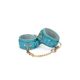 Поножи Liebe Seele Blue Lamb Leather Ankle Cuffs with Velvet Lining