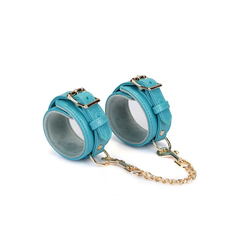Поножи Liebe Seele Blue Lamb Leather Ankle Cuffs with Velvet Lining Поножи Liebe Seele Blue Lamb Leather Ankle Cuffs with Velvet Lining