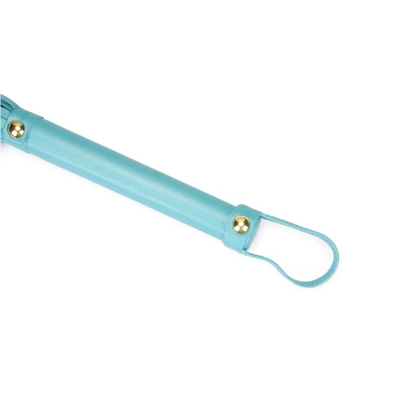 Флоггер Liebe Seele Blue Lamb leather Flogger with Velvet Lining Флоггер Liebe Seele Blue Lamb leather Flogger with Velvet Lining
