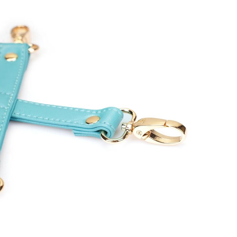 Крестовина Liebe Seele Blue Lamb leather Hogtie with Velvet Lining