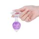 Анальная пробка Liebe Seele Heart-shaped Crystal Anal Plug - Purple Small