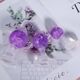 Анальная пробка Liebe Seele Heart-shaped Crystal Anal Plug - Purple Medium