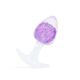 Анальная пробка Liebe Seele Icecream-shaped Crystal Anal Plug - Purple Medium