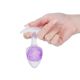 Анальная пробка Liebe Seele Icecream-shaped Crystal Anal Plug - Purple Medium