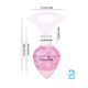 Анальная пробка Liebe Seele Heart-shaped Crystal Anal Plug - Pink Medium