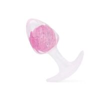 Анальная пробка Liebe Seele Icecream-shaped Crystal Anal Plug - Pink Medium