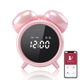 Вибратор-будильник BeYourLover Adult Clock с вакуумом и приложением, розовый