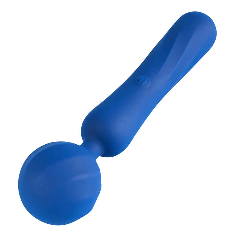 Вибромассажер Wand с гибкой головкой BeYourLover Titan, синий, 25 × 6,27 см Вибромассажер Wand с гибкой головкой BeYourLover Titan, синий, 25 × 6,27 см