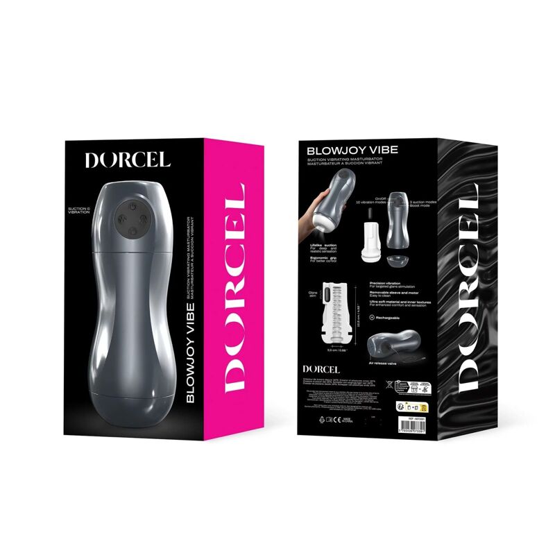 Вибромастурбатор Dorcel  BLOWJOY VIBE, эффект всасывания