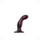 Дилдо с вибрацией Strap-On-Me FINGERING & VIBRATING DILDO - M - PURPLE, с манящим движением