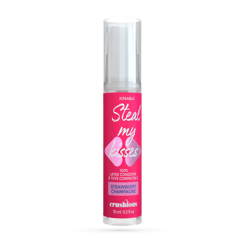 Оральный лубрикант Crushious Strawberry Champagne, 10 мл
