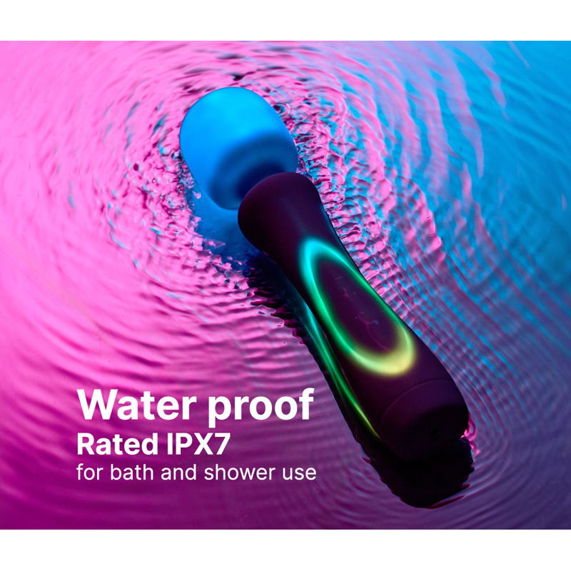 Микрофон с вибрацией, RGB-подсветкой и приложением Illumination The Wand, белый, 24,8 × 5,1 см