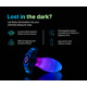 Анальная вибропробка с RGB-подсветкой и приложением Illumination The Plug, белая, 10,2 × 3,2 см Анальная вибропробка с RGB-подсветкой и приложением Illumination The Plug, белая, 10,2 × 3,2 см