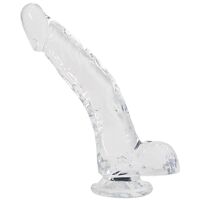 Прозрачный фаллоимитатор Alive Jelly Dildo Stallion (мятая упаковка!!!)