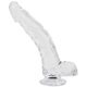 Прозрачный фаллоимитатор Alive Jelly Dildo Stallion (мятая упаковка!!!)