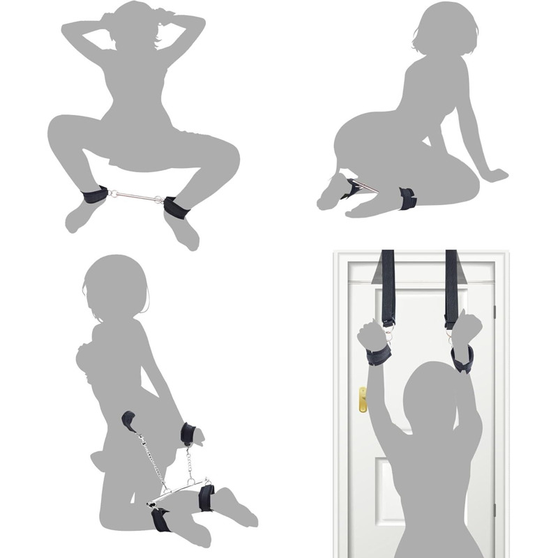 БДСМ-набор LOCKINK YEAHWOW Door Swing & Leg Spreader Bondage set (мятая упаковка!!!)