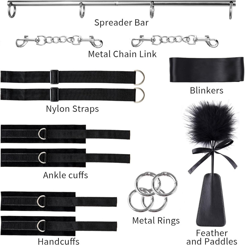 БДСМ-набор LOCKINK YEAHWOW Door Swing & Leg Spreader Bondage set (мятая упаковка!!!)