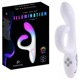 Вибратор-кролик с RGB-подсветкой и приложением Paradise Illumination The Rabbit, белый, 21,6 см Вибратор-кролик с RGB-подсветкой и приложением Paradise Illumination The Rabbit, белый, 21,6 см